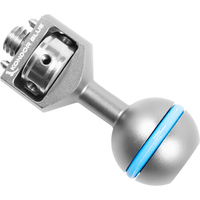 Kondor Blue 3/8 inch Ball Head with Locating Pins for Magic Arms - Space Grey