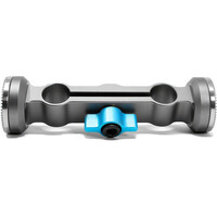 Kondor Blue 15mm Arri Rosette Dual Rod Clamp - Space Grey
