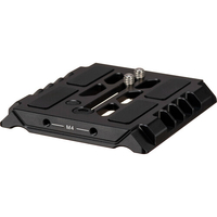 Kondor Blue LWS ARRI Bridge Plate - Riser Plate Only for RED V-Raptor - Black