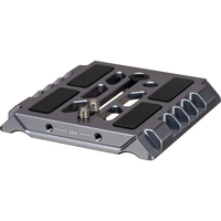 Kondor Blue LWS ARRI Bridge Plate - Riser Plate Only for RED V-Raptor - Space Grey