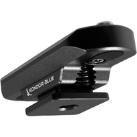 Kondor Blue NATO Rail to Hot Shoe Adapter for Remote Trigger Top Handles - Black