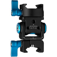 Kondor Blue NATO to NATO Swivel Tilt Monitor Mount (Pan/Tilt) - Black