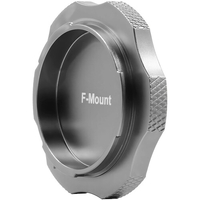 Kondor Blue Nikon F Cine Cap - Metal Body Cap for Camera Lens Port - Space Grey