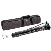 Benro Tortoise 24CLV, Carbon Fibre, Twist Lock, S6PRO Head, QR6PRO Plate, Video Tripod Kit