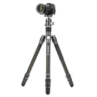 Benro Rhino 34C Carbon Fibre Centre Column Photo Tripod Monopod Twist Lock VX20 Head