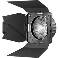 Godox FLS5 Fresnel Mount and Barndoor for LED Lights