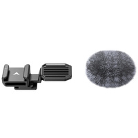 SmallRig Cold Shoe Adapter with Furry Windscreen for Sony ZV series cameras 3526