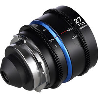 Laowa Nanomorph 27mm T2.8 1.5x S35 Anamorphic Lens - ARRI PL & Canon EF - Blue Flare