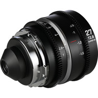 Laowa Nanomorph 27mm T2.8 1.5x S35 Anamorphic Lens - ARRI PL and Canon EF - Silver Flare