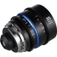 Laowa Nanomorph 35mm T2.4 1.5x S35 Anamorphic Lens - ARRI PL & Canon EF - Blue Flare