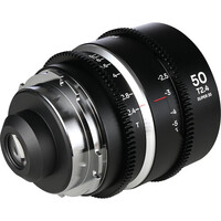 Laowa Nanomorph 50mm T2.4 1.5x S35 Anamorphic Lens - ARRI PL & Canon EF - Silver Flare