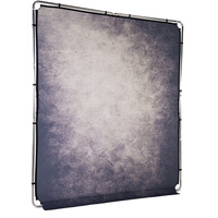 Manfrotto LL LB7928 EzyFrame Vintage Background Kit 6.5 x 7.5' - Smoke