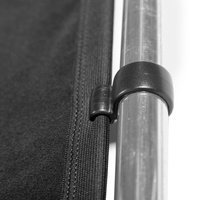 Manfrotto LL LR83302 Skylite Rapid Black Velvet Fabric - 9.8 x 9.8'