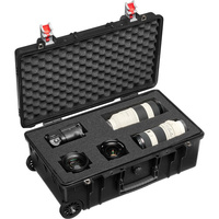 Manfrotto MB PL-RL-TH55-F Pro Light Reloader Tough-55 High Lid Wheeled Hard Case with Foam Insert