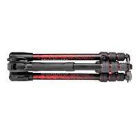 Manfrotto MKBFRTA4RD-BH Befree Advanced Aluminium Travel Tripod Twist Red, Ball Head