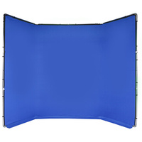 Manfrotto MLBG4301KB FX Portable Background Kit - Chroma-Key Blue, 13.1 x 9.5'