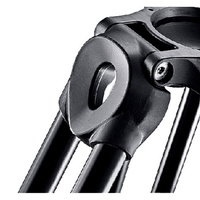 Manfrotto MVT502AM Video Tripod, Aluminium Telescopic-twin Leg