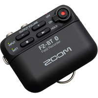 Zoom F2-BT Ultracompact Bluetooth-Enabled Portable Field Recorder with Lavalier