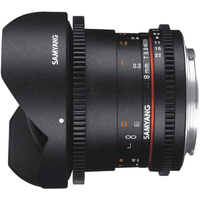 Samyang 8mm T3.8 Fisheye VDSLR UMC II Cinema Lens for Canon EF