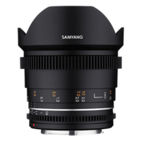 Samyang 14mm T3.1 II VDSLR Cinema Lens for Canon EF
