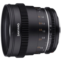 Samyang 50mm T1.5 II VDSLR Cinema Lens for MFT