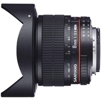 Samyang 8mm f/3.5 Fisheye UMC II Lens for MFT