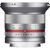 Samyang 12mm f/2 UMC II Lens for Fujifilm X - Silver