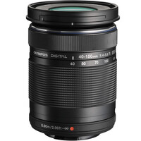 OM SYSTEM M.Zuiko ED 40-150mm f4.0-5.6 R Lens - Black