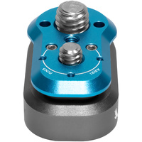 Kondor Blue Mini Lock Quick Release Plates for Professional Camera Workflows (Kondor Blue)