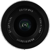 TTArtisan 23mm f/1.4 Lens for Fujifilm X Mount - Black with Silver
