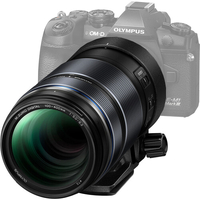 OM System M.Zuiko 100-400mm f/5-6.3 Micro Four Thirds Lens - Black
