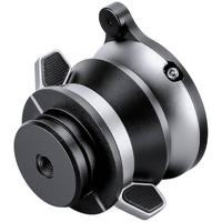 Leofoto LBQ-50S Black 55mm Levelling Base for LQ-284 and LG-284 Tripods