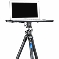Leofoto LCH-2 Laptop Tray with Arca Base and 1/4", 3/8" Thread Spigot