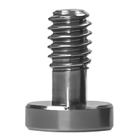 Kondor Blue Replacement 1/4 inch & 3/8 inch Screws for our Mini Quick Release Plates (1/4 inch-20 Short) - 5 pack