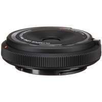 Olympus 9mm Fisheye Body Cap Lens - Black