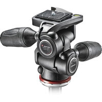 Manfrotto MK190X3-3W1 Aluminium Tripod with 804 MkII 3-Way Pan/Tilt Head
