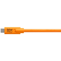 Tether Tools TetherPro USB-C to USB-MicroB Right 4.6m - Orange