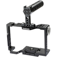 CAMVATE QR Camera Cage with Rosette Mount & Aluminium Handgrip for Sony Cameras