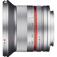 Samyang 12mm f/2.0 UMC Micro Four Thirds Mount - Silver