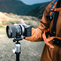 Silence Corner Atoll S Rotating Camera Collar for Select Sony Mirrorless Cameras - Silver