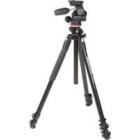 Manfrotto 290 Dual Tripod 3 + MH804-3W - 3 Way Head - Ex Demo