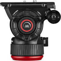 Manfrotto 504X Fluid Video Head with MVTTWINGA Aluminum Tripod with Ground Spreader