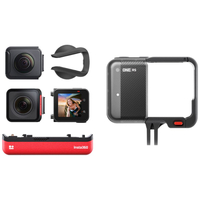 Insta360 One RS TWIN Camera with both 360 lens and 4K Lens