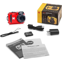 Kodak WPZ2 Waterproof Compact Camera - Red
