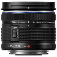 OM SYSTEM M.Zuiko Digital ED 9-18mm f/4-5.6 II Lens