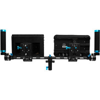 Kondor Blue Dual Monitor Video Village Kit - Black