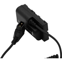 Kondor Blue D-Tap to Sony L Series Dummy Battery NPF Cable - Blue