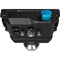 Kondor Blue Arca Swiss Receiver Camera Plate - Raven Black