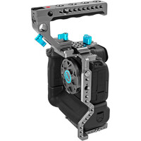 Kondor Blue Canon Arca R5/R6/R Battery Grip Cage with Top Handle - Space Grey