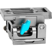 Kondor Blue 15mm LWS Arri/501 Side Loading Baseplate for Red Komodo, BMPCC & Mirrorless - Space Grey